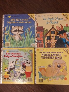 A Big Little Golden Book Kids Book Set